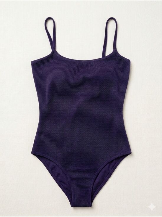 It Figures! Other - It Figures! Vintage 90s One Piece Swimsuit Navy Size 10